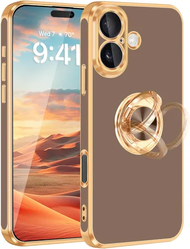 Vista 40 de Fingic Funda para iPhone 11, Funda para iPhone 11 con Soporte de Anillo [Soporte de Anillo Giratorio de 360° Base Magnética]