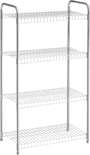 Vista 12 de Rubbermaid Juego de 3 cubos apilables de alambre de almacenamiento, fácil de montar, color blanco para armario/estantería/juguetes, organizador
