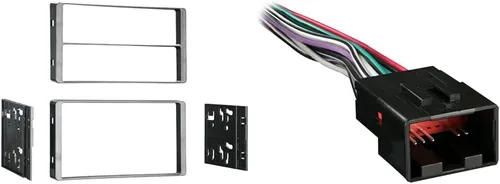 Vista 3 de Metra 95-5600 Kit de instalación doble DIN para vehículos Ford/Mazda/Mercury 1995-2008, negro