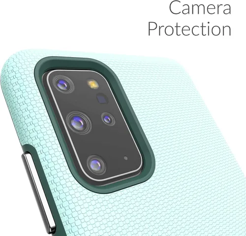 Vista 3 de Crave Para Samsung Galaxy S20 Plus Caso, Funda De Doble Capa De Protección A Prueba De Golpes Para Samsung Galaxy S20 Plus 5G (6.7 Pulgadas) - Aqua