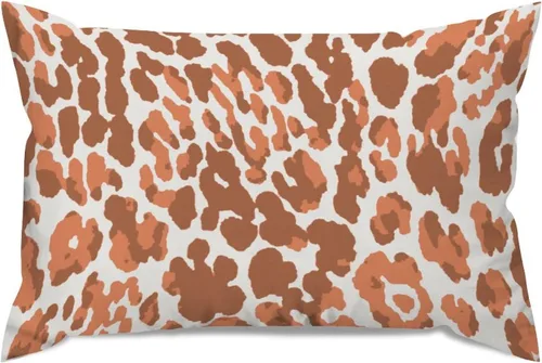Vista 112 de ArogGeld Funda de almohada para sofá, guepardo y leopardo, estampado de leopardo, funda de cojín decorativa de granja para sala de estar