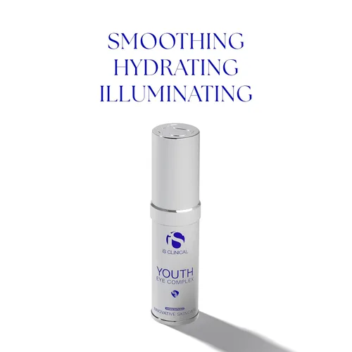 Vista 3 de iS CLINICAL Youth Eye Complex, crema iluminadora antienvejecimiento para debajo de los ojos, reduce la hinchazón, crema hidratante y reafirmante