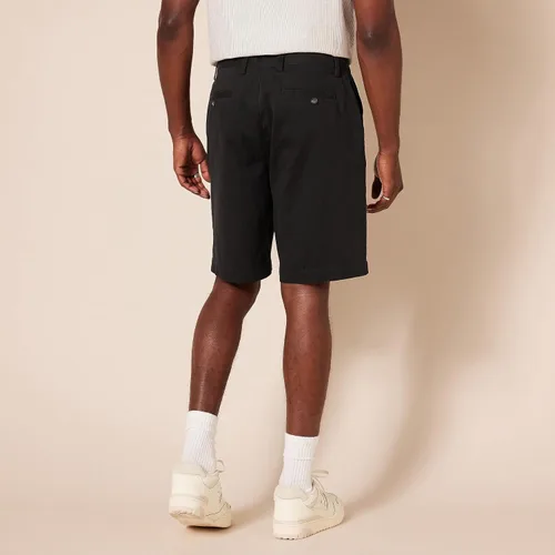 Vista 2 de Tienda Essentials Pantalón corto chino de 9 pulgadas y ajuste clásico para hombre