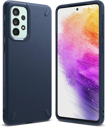 Vista 10 de Ringke Onyx - Funda compatible con Samsung Galaxy A73 5G (2022), a prueba de golpes, resistente, antideslizante, flexible, funda de poliuretano