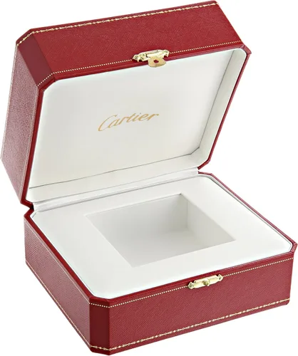 Vista 3 de Cartier W6700455 Ronde - Reloj de piel negra con números romanos