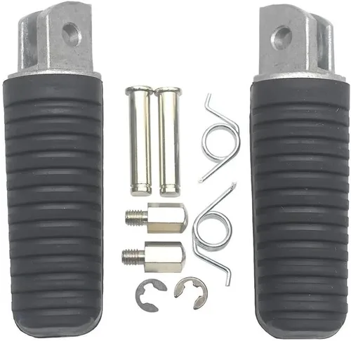Vista 2 de Pedal Rest Footpegs for R 1 for R 6 for FZ 400 for FZ 600 for FZS 600 for FZS 1000 for FZ 1000 for FZ 8 Front Footrest Foot Pegs Pedal(Style-A)