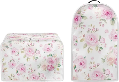 Vista 31 de doginthehole 2 Slice Toaster Cover and Blender Dust Cover Abstract Black Cats Small Appliance Covers Set of 2 Washable Stand Mixer Bread Maker