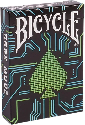 Vista 5 de Juego de cartas Bicycle Dark Mode, Negro