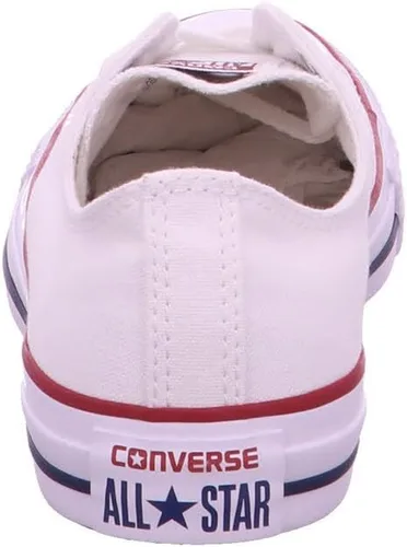 Vista 5 de Converse All Star Chuck Taylor - Tenis de moda de caña baja para hombre, blanco (Optical White)