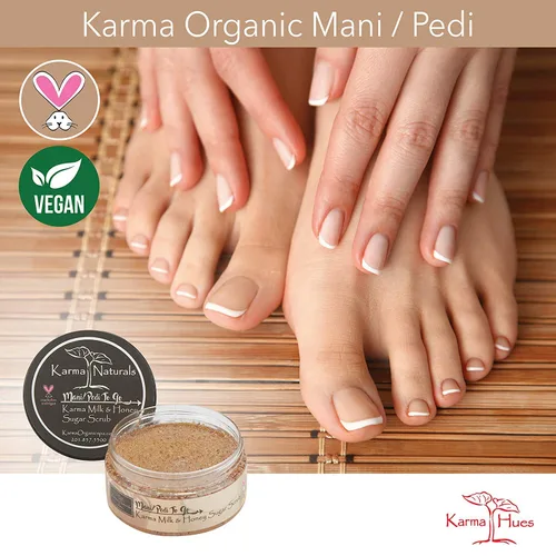 Vista 9 de karma organic Exfoliante exfoliante natural sin crueldad animal para mujer