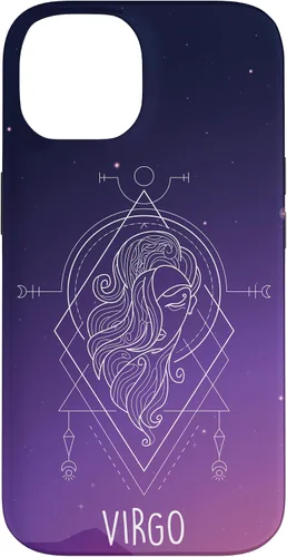 Vista 4 de Virgo Zodiac Signs Stern Horoscope Birthday Astrology Gift Case for iPhone 17