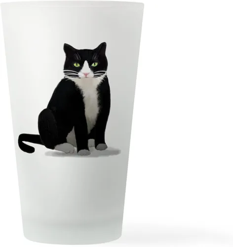 Vista 16 de CafePress Otro Black Cat - Vaso de pinta, 16 onzas Transparente - Otro vaso de pinta de gato negro