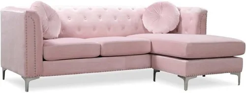 Vista 11 de Glory Furniture Sofá de dos plazas Pompano Velvet en negro