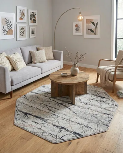 Vista 42 de Rugs.com Alfombra de la colección Finsbury, alfombra mediana gris de 2 x 3 pies, perfecta para salas de estar, comedores grandes, planos abiertos