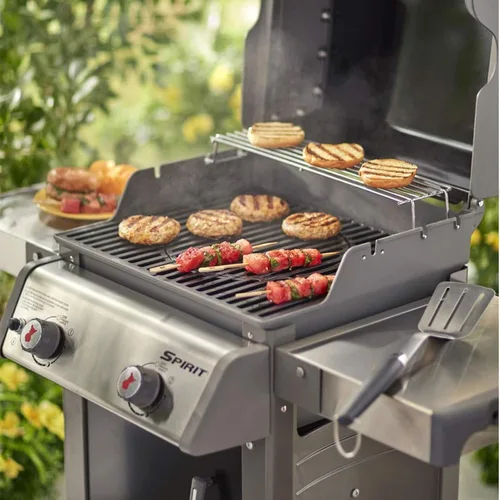 Vista 2 de VANELC Weber 8846 Gourmet BBQ System Grillrost Spirit 200, Schwarz, 20.4 x 17.5 in