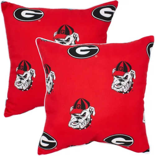 Vista 27 de College Covers Everything Comfy Auburn Tigers - Almohada decorativa de 16 x 16 pulgadas, incluye 2 almohadas