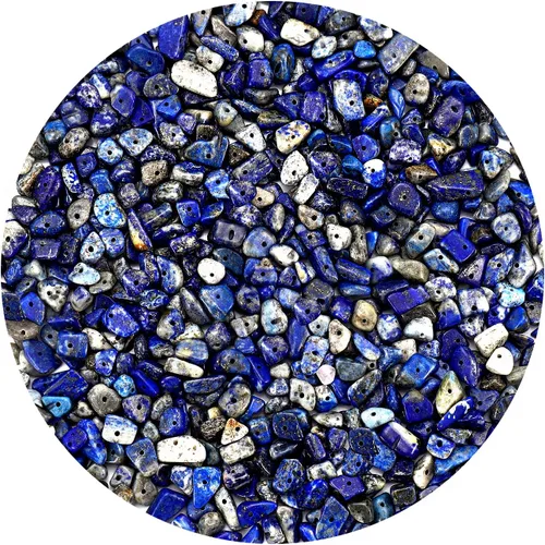 Vista 14 de Cuentas para hacer joyas, 900 cuentas sueltas de piedras preciosas de cristal natural, cuentas a granel de roca irregular con caja de plástico