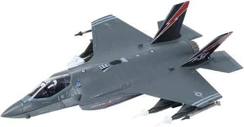 Vista 4 de F-35A Lightning Ⅱ Fighter Jet Model-1/72 Lockheed Martin AF-01 Steath Metal Modelos de aviones para coleccionista, entusiasta de la aviación