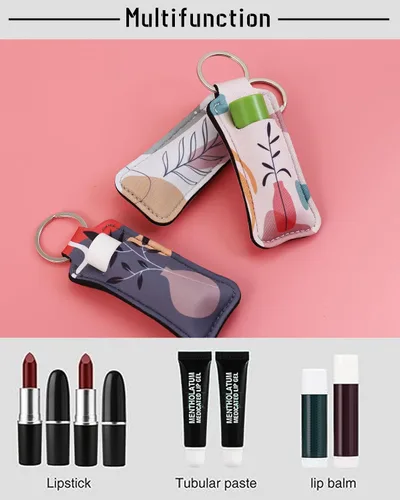 Vista 46 de COOKOOKY Chapstick - Llavero con clip para bálsamo labial