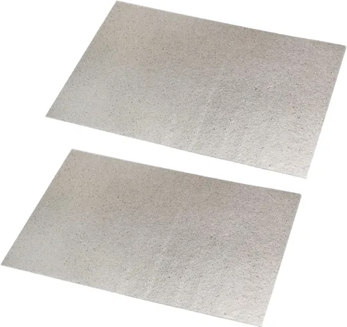 Vista 7 de Fielect 2 piezas de cubierta de guía de ondas de microondas, 7.9 in x 11.8 in x 0.006 in, hojas de placas de mica para microondas, parte