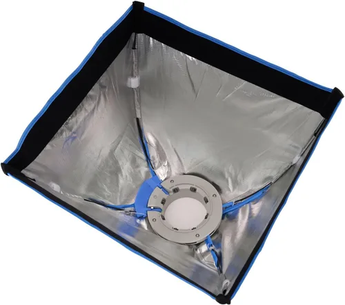 Vista 2 de Aputure Light Box 4545 - Caja de luz cuadrada, 45 cm45 cm, montaje Bowens estándar para Amaran 60x/60d/100d/200d/100x/200x