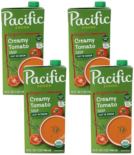 Vista 12 de Pacific Foods Sopa Cremosa Orgánica de Tomate, Caja de 32 oz