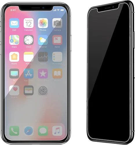 Vista 2 de Ailun Protector de pantalla de privacidad para iPhone 11 Pro/iPhone Xs/iPhone X [5.8 pulgadas], paquete de 2 fundas antiespía y protección privada