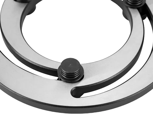 Vista 5 de Xuthusman Anillo de mandíbula de 3 mandíbulas 8 "Garra de presión hidráulica ajustable para CNC Torno Chuck Accesorios Acero