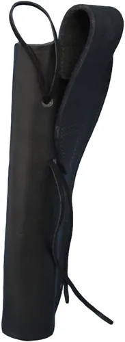 Vista 7 de New Barsony - Funda de piel negra para revólveres de 6 pulgadas