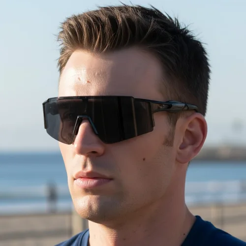 Vista 3 de ATTCL Gafas de sol de ciclismo de lujo para hombres y mujeres, gafas deportivas, protección UV 400 para ciclismo, esquí, conducción