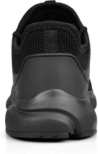 Vista 5 de tenis para hombre, antideslizantes, resistentes al deslizamiento, de punto.