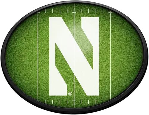 Vista 240 de The Fan-Brand NCAA Alabama Crimson Tide: Letrero de pared ovalado con luz – Decoración de fútbol, baloncesto, béisbol y deportes universitarios