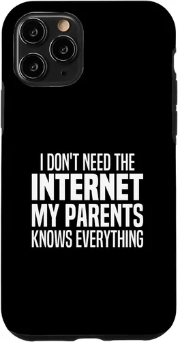 Vista 29 de I Don't Need The Internet My Parents Knows Everything Funny Case for iPhone 17
