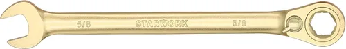 Vista 6 de STARWORK Llave combinada de trinquete reversible GPlating™ (0.354 in)