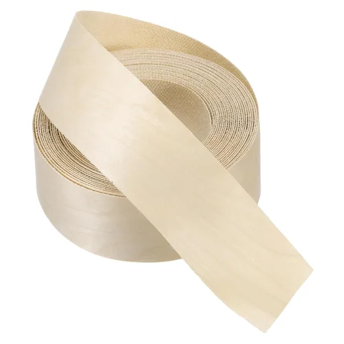 Vista 36 de PATIKIL Bandas de borde de abedul, cinta de chapa de madera de 1-1/2 pulgadas x 25 pies, bandas de borde de madera contrachapada flexible prepegadas
