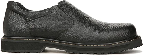 Vista 6 de Dr. Scholl's Shoes Winder II - Mocasines de trabajo antideslizantes para hombre Negro