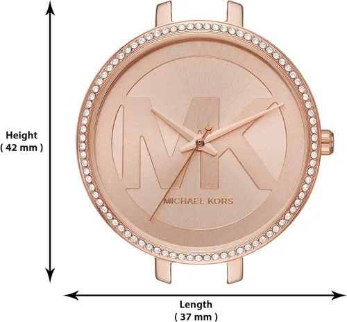 Vista 6 de Michael Kors - Reloj de cuarzo para mujer con correa de acero inoxidable