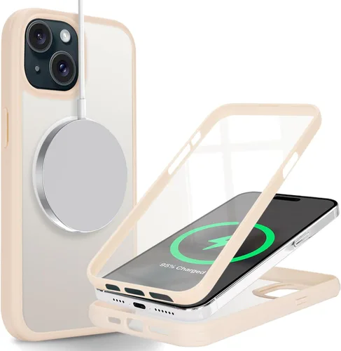 Vista 35 de Funda para iPhone 8 Plus con protector de pantalla, compatible con Magsafe, para iPhone 7 Plus, protector de pantalla integrado, funda delgada