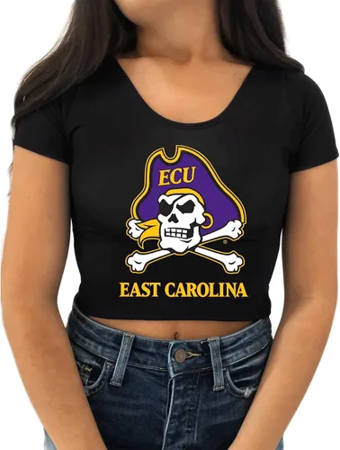 Vista 66 de Lojobands Camiseta corta ajustada para mujer, hecha en Estados Unidos, talla única