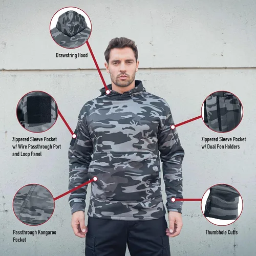 Vista 2 de Rothco Sudadera con capucha Conceal-Ops