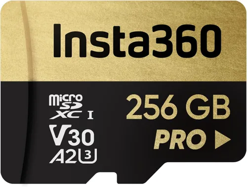 Vista 2 de Insta360 Tarjeta de memoria microSDXC de 128GB, V30, A1, UHS-I, velocidad de lectura/escritura de 90 MB/s