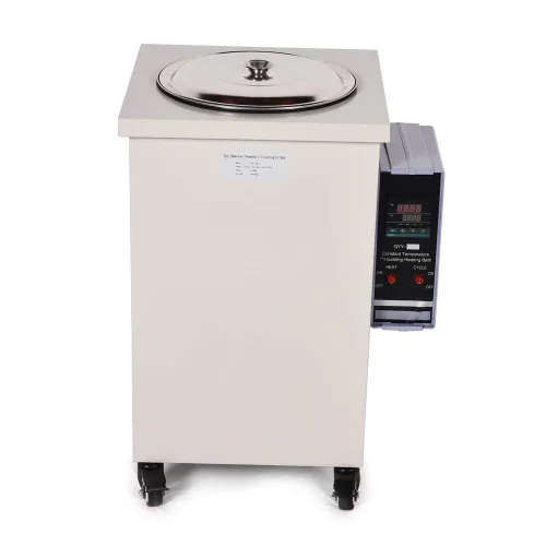 Vista 9 de HNZXIB baño de agua de circulación de alta temperatura 5L/aceite para el reactor de cristal de doble capa