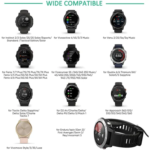 Vista 5 de Ankky - Cargador para reloj Garmin de 3.3 pies, cable de sincronización de datos para reloj Garmin 5/5S/5X/Plus/6/6S/6X/Pro/Forerunner 935/Quatix