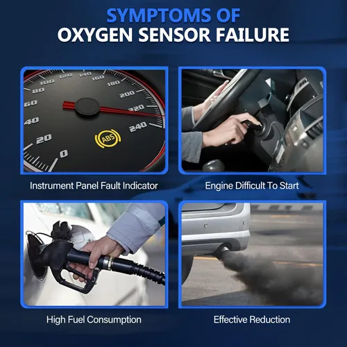 Vista 7 de Maxfavor Sensor de relación de combustible de aire ascendente, sensor de oxígeno O2, repuesto para Maz-da 3 2.0L 2004 2005 2006 2007 2008 2009 solo