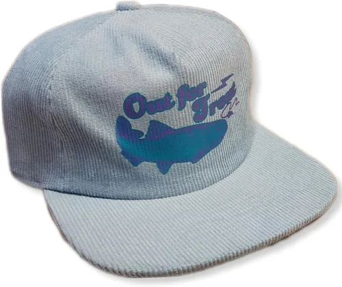 Vista 20 de ThatsRad Out for Trout Corduroy Snapback Sombrero Gorra Pesca con Mosca Pescador