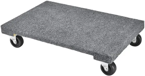 Vista 7 de Zeluga 24-372 24in. x 16in. 1000 lb. Capacidad de carga Carro de plataforma sólida de madera dura