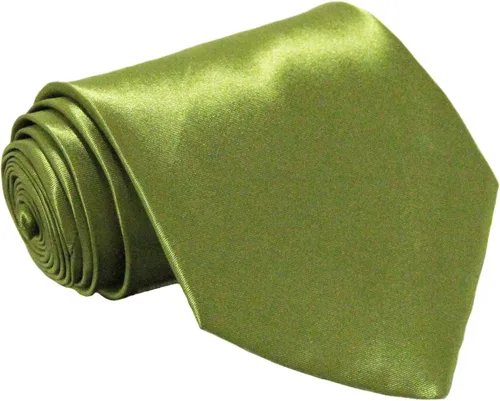 Vista 23 de Soophen corbata para hombre 3.75 pulgadas de color sólido
