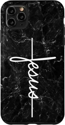 Vista 13 de iPhone 12 Pro Max - Carcasa para teléfono cristiano, diseño de Jesús