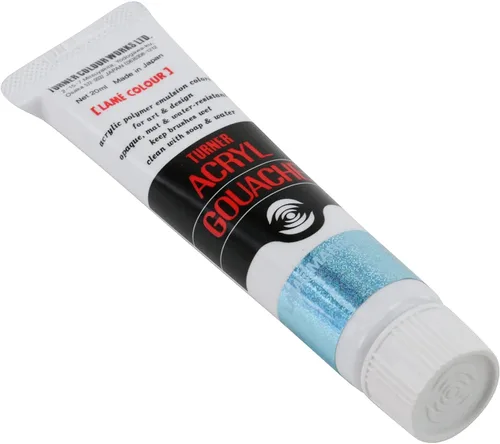 Vista 6 de Turner Colour Works Acryl Gouache Artist - Pintura acrílica - Tubo individual de 0.7 fl oz - Cobre japonés (Metallic)