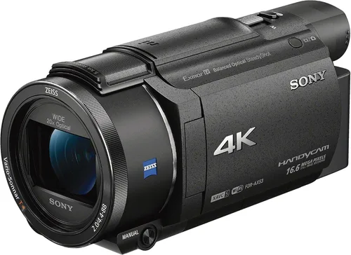 Vista 2 de Sony FDRAX53/B 4K HD videocámara grabadora (negra)